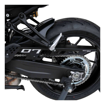Garde boue arrière Ermax noir mat (blackmax) Yamaha MT-07 18-20