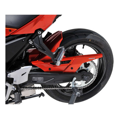 Garde boue arrière Ermax orange métal (orange candy steel furnace) Kawasaki NINJA 650 17-19