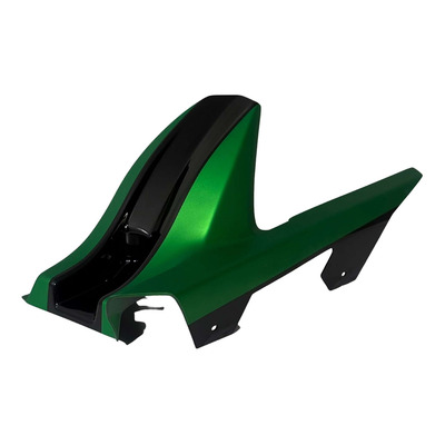 Garde boue arrière Ermax vert mat / noir Kawasaki Z 800 13-16