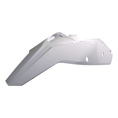 Garde-Boue Arrière + Plaques Latérales POLISPORT Type Origine Blanc - KTM SX / SXF 07-10