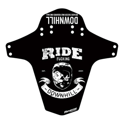 Garde-boue avant VTT Reverse Mudfender because downhill noir