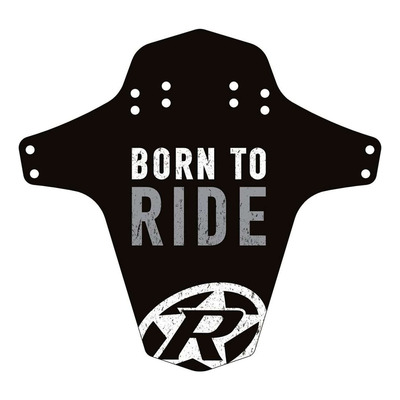 Garde-boue avant VTT Reverse Mudfender Born to ride noir/gris