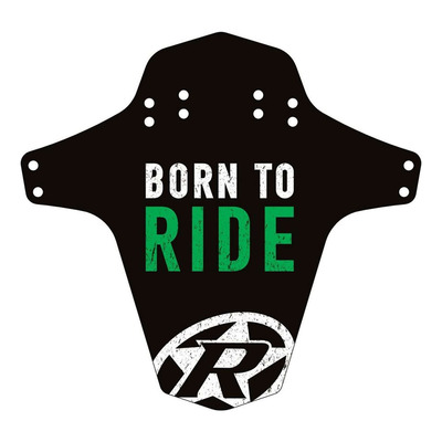 Garde-boue avant VTT Reverse Mudfender Born to ride noir/vert