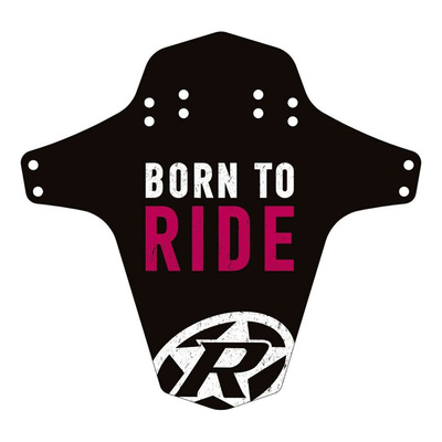 Garde-boue avant VTT Reverse Mudfender Born to ride noir/rose