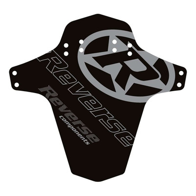Garde-boue avant VTT Reverse Mudfender Logo noir/gris