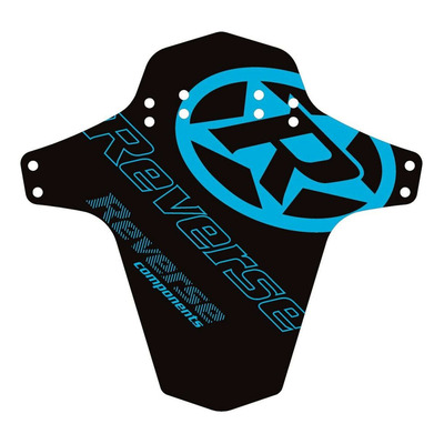 Garde-boue avant VTT Reverse Mudfender Logo noir/turquoise