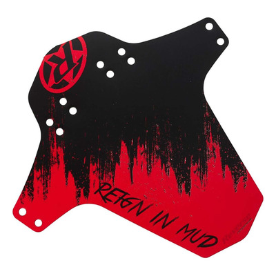 Garde-boue avant VTT Reverse Mudfender Reign In Mud rouge/noir