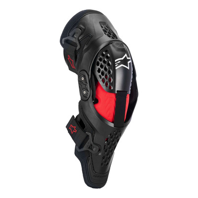 Genouillères Alpinestars SX-1 Plasma black/red/cool gray
