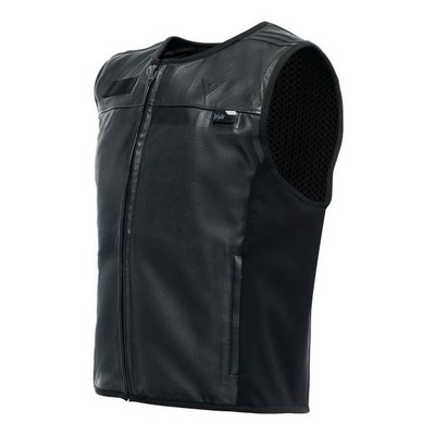 Gilet Airbag cuir Dainese Smart Jacket D-Air® noir