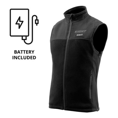 Gilet chauffant Eight Volcano noir