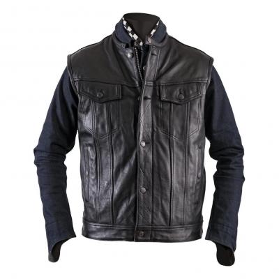 Gilet cuir Helstons Waistcoat 2 noir