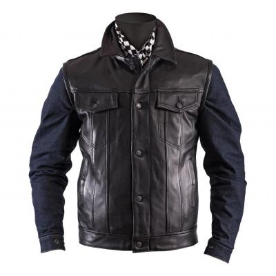 Gilet cuir Helstons Waistcoat noir