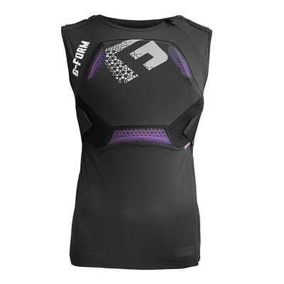 Gilet de protection G-Form MX Spike Noir/Violet
