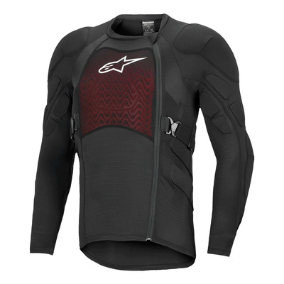 Gilet de protection sans manches Alpinestars Bionic Plasma LT LS black/white