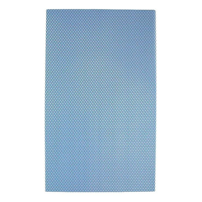 Grille aluminium 33,5 x 20 cm bleu