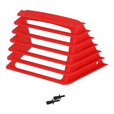 Grille de phare rouge Peugeot 103