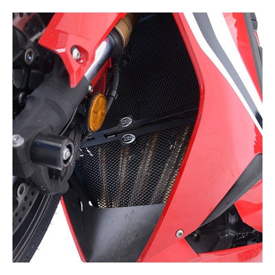 Grille de protection de collecteur R&G Racing noire Honda CBR 650 R 19-21