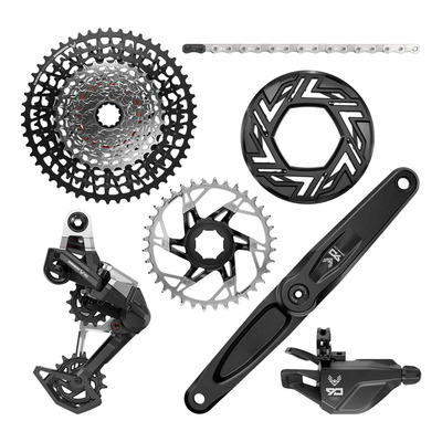 Groupe transmission VAE Sram 90 Eagle T-Type 12v 36 dents Sram/Brose