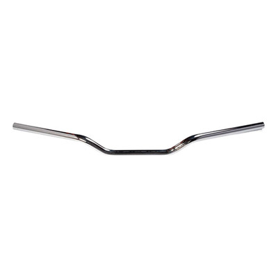 Guidon acier Topline Ø22mm chrome bas