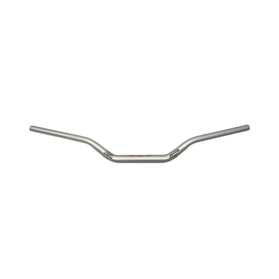 Guidon Domino HSA PLI haut argent aluminium Ø 28,5mm