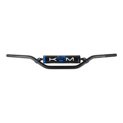 Guidon KRM Pro Ride noir/bleu avec mousse