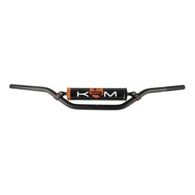 Guidon KRM Pro Ride noir/orange avec mousse