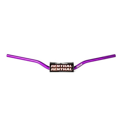 Guidon Renthal Fatbar 827 Villopoto/Stewart Ø28,6mm Violet