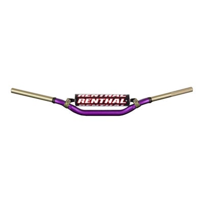 Guidon Renthal Twinwall 996 Villopoto/Stewart Ø28,6mm Violet