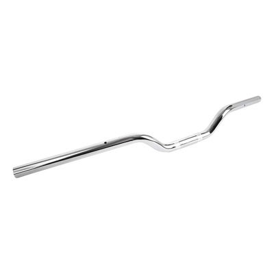 Guidon Tommaselli acier chromé Ø 22 mm longueur 760 mm
