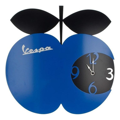Horloge Vespa Apple métal bleu/noir