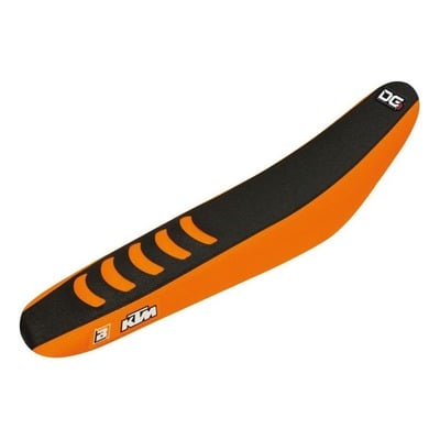 Housse de selle BlackBird - Double Grip 3 - KTM SX/SXF 19-22 - Orange/Noir