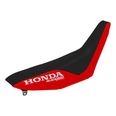 Housse de selle BlackBird - Rétro - Honda XR 250/400cc 96-04 - Rouge/Noir