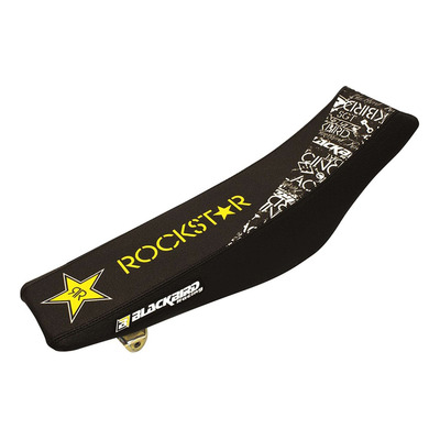 Housse de selle BlackBird - Réplica Rockstar Energy - Sherco 250 450 SE-R 14-16 - Noir