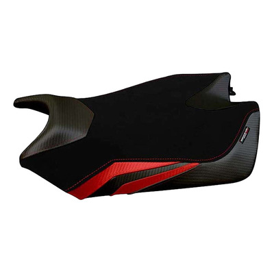 Housse de selle pilote Tappezzeria Torino Velvet Standard noire Aprilia RSV4 09-20