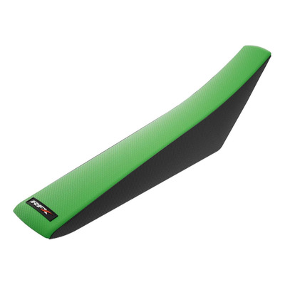 Housse de Selle RFX Race Gripper Noir/Vert pour Kawasaki 85 KX 14-24