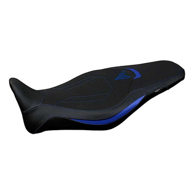 Housse de selle Tappezzeria Atos confort noire/bleue Yamaha MT-09 21-23