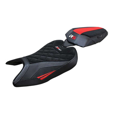 Housse de selle Tappezzeria Bezz Special Edition Standard rouge/noire Aprilia RS 457 24-25