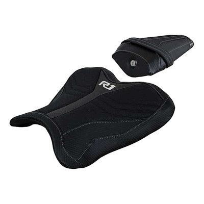 Housse de selle Tappezzeria Kagran Ultragrip noire Yamaha YZF-R1 15-24