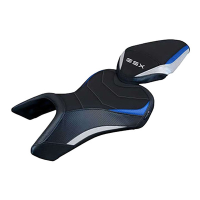 Housse de selle Tappezzeria Niigata confort noire/bleu Suzuki GSX-8S 23-25