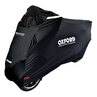 Housse moto extérieur Oxford Protex stretch Outdoor noir Piaggio Mp3