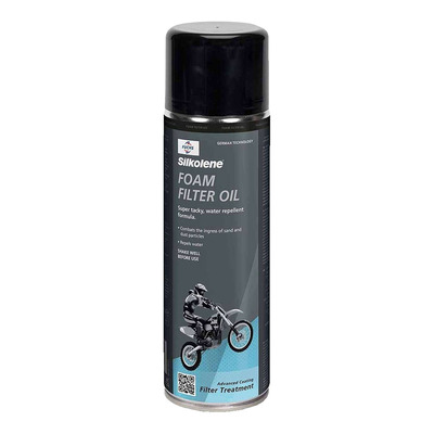 Huile de filtre à air Silkolene Foam Filter Oil Spray 500 ml