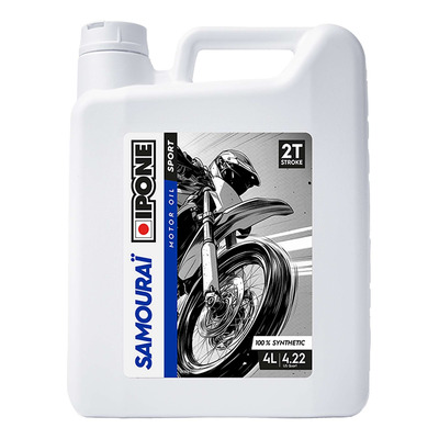 Huile moteur 2T Ipone Samouraï 4L