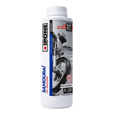 Huile moteur 2T Ipone Samouraï Oil Injection 1L senteur fraise