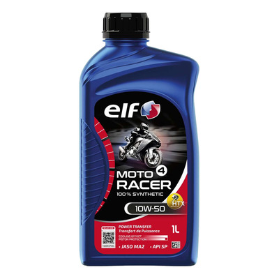 Huile moteur 4 temps Elf Moto 4 racer 10W50 1L