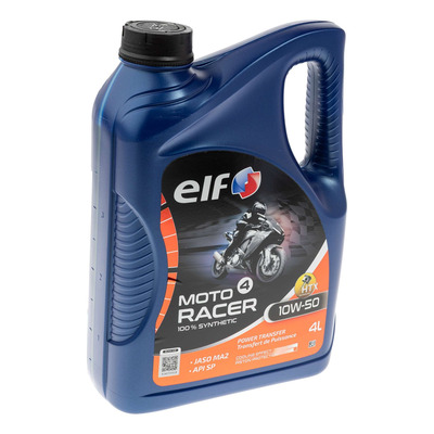 Huile moteur 4 temps Elf Moto 4 racer 10W50 4L
