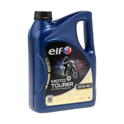 Huile moteur 4 temps Elf Moto 4 Tourer 20W60 4L