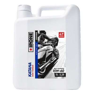 Huile moteur 4T Ipone Katana High Torque 15W60 5L