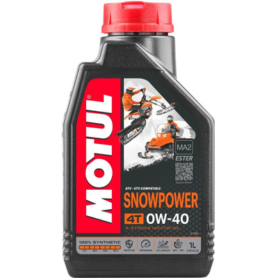 Huile moteur Motoneige 4T Motul Snowpower 0W40 1L
