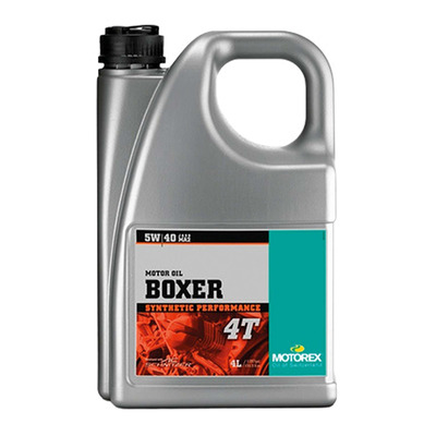 Huile moteur Motorex Boxer 4T 5W40 synthétique 4L