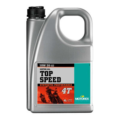 Huile moteur Motorex Top Speed 4T 10W30 synthétique 4L